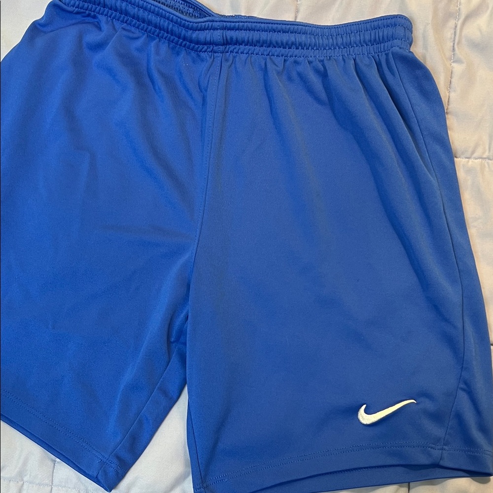 Royal Blue Nike Youth Park III Shorts